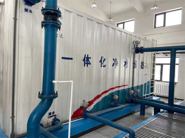 遼寧省撫順市旺清門(mén)鎮(zhèn)凈水廠一體化凈水設(shè)備